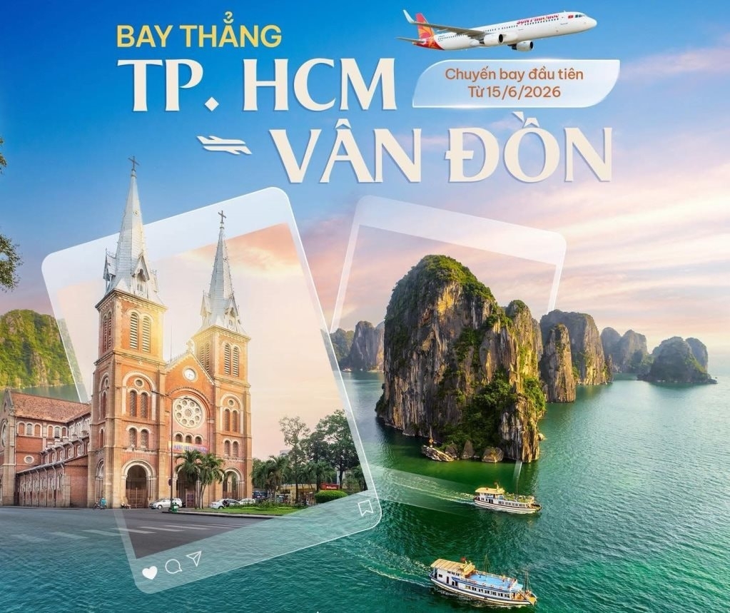 Direct Van Don-Ho Chi Minh City air route to open in mid June